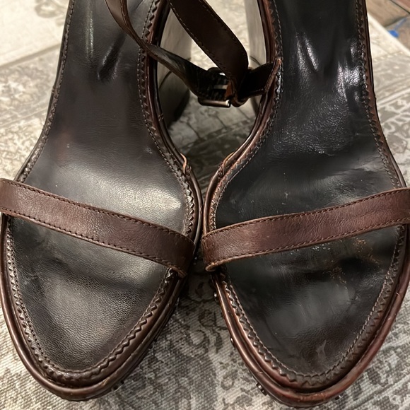 Yves Saint Laurent -Rive Gauche Wedges - Picture 3 of 15